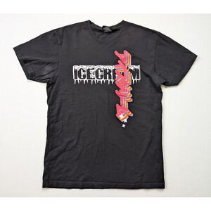 Billionaire Boys Club Ice Cream Shirt Mens Medium Black Aisugurīmu